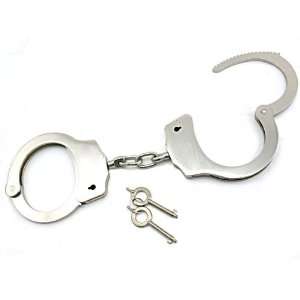  M2m Handcuffs, Double Locking, Nickel: Health & Personal 