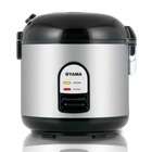 Oyama 7 Cup Rice Cooker Warmer Steamer in Black