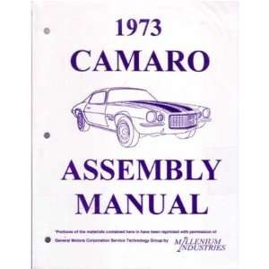   : 1973 CHEVROLET CAMARO Assembly Manual Book Rebuild: Everything Else
