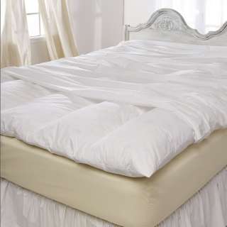 Pacific Coast Feather Bed 100% Cotton Protector/Cover With Zipper 