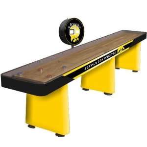    Iowa Hawkeyes New Pro 9ft Shuffleboard Table: Sports & Outdoors