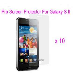 10x Anti Glare Anti Matte Screen Protector For Samsung Galaxy S II 2 