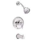   D520010T Prince Tub and Shower Trim Kit, Chrome, Valve Not Included