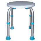 Drive Medical Round Bath Stool with Adjustable Legs