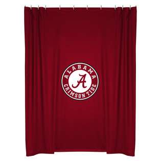 Sports Coverage Alabama Crimson Tide UA NCAA Shower Curtain at  
