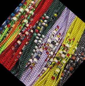 100 Friendship Bracelets w ceramic Wholesale Lot Peru  