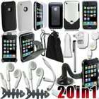 Clearmax 20 ACCESSORIES CASE HEADPHONE CHARGER FOR IPHONE 3G 3GS
