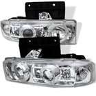Spyder Auto Chevy Astro/GMC Safari Black Halogen Projector Headlight