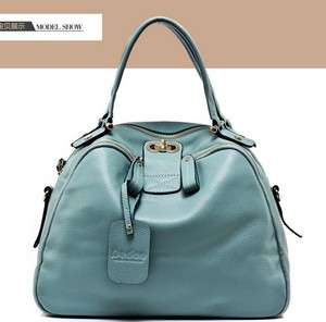 Fashion Genuine Womens Bags Real Leather Handbags Tote Shoulder Bag 
