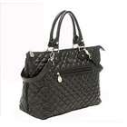 Nest Quilted Diaper Bag Tote in Black by Nest