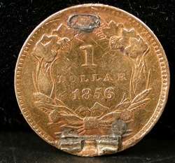1856 INDIAN PRINCESS HEAD GOLD DOLLAR TYPE 3 1856 GOLD DOLLAR  