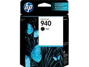 New HP 940 Black Ink Cartridge C4902S Genuine 8000 8500  