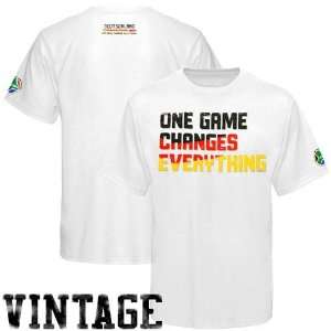    ESPN Germany White One Game Vintage T shirt