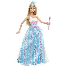 Barbie Modern Princess Party Doll   Blonde/Blue Dress   Mattel   Toys 