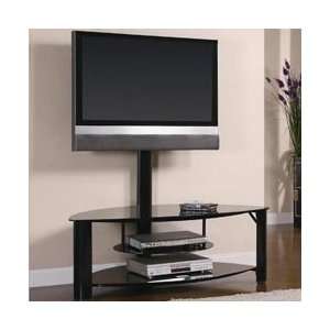  TV Stands Contemporary Metal and Glass Media Console with 
