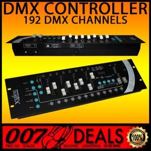   Universal DMX 512 Pro Lighting Controller 192 Channel Par Led 64 laser