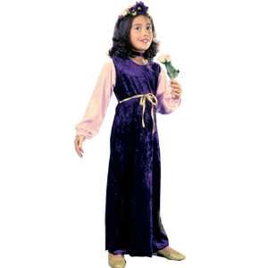  Juliet Velvet Costume Child Medium 8 10: Toys & Games