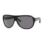 Marc Jacobs 343 0807 Black BN dark gray lens Sunglasses