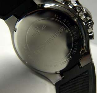Michael Kors Mens Chronograph Black Rubber Watch MK8081  