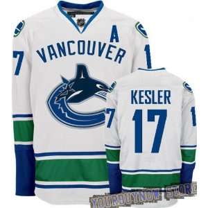  NHL Gear   Ryan Kesler #17 Vancouver Canucks White Jersey 