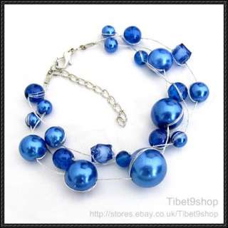 54P 18 sets Wholesale Silk Necklace Bracelet Ear SX5B18  