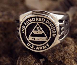 2nd Armored Division ring HELL ON WHEELS  
