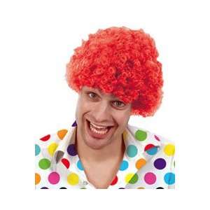  RED CURLY CLOWN WIG [Kitchen & Home]