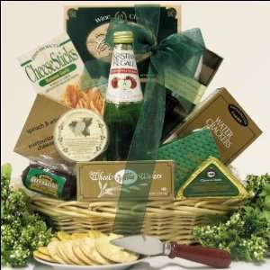Tempting Cheese Delights Gourmet Cheese Gift Basket  