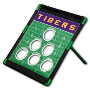  NCAA LSU Tigers Bean Bag Toss Game: Sports & Outdoors