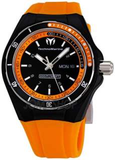 Technomarine Cruise Sport Black and Orange Mens Watch 111016  