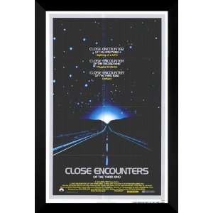  Close Encounters FRAMED 27x40 Movie Poster