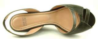 SEE BY CHLOE SB14013 Savana Green Womens Wedges Sandals Slingbacks 7 