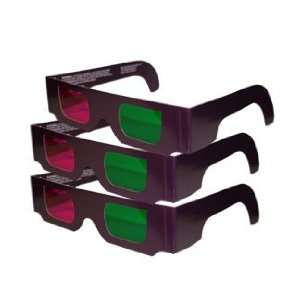  3D Glasses   Green/Magenta (3 PAIRS)   for Coraline, My 