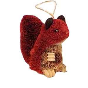   Brushkins by Natures Accents Squirrel Brown Ornament