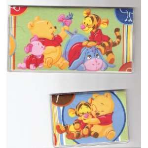  Checkbook Cover Debit Set Made with Disney Winnie the Pooh 