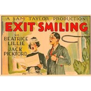  Exit Smiling Movie Poster (11 x 17 Inches   28cm x 44cm 
