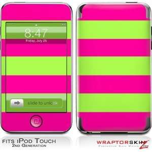     Psycho Stripes Neon Green and Hot Pink  Players & Accessories