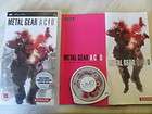 SONY PSP GAME METAL GEAR ACID & LIMITED EDITION CARD BOOK   MINT 