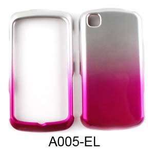  Lg Encore GT550 Two Tones, White and Pink Hard Case/Cover 