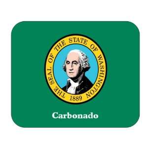   US State Flag   Carbonado, Washington (WA) Mouse Pad: Everything Else