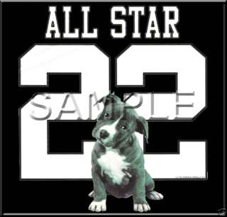 All Star Blue Pit Bull Terrier T Shirt TODDLERS & KIDS  