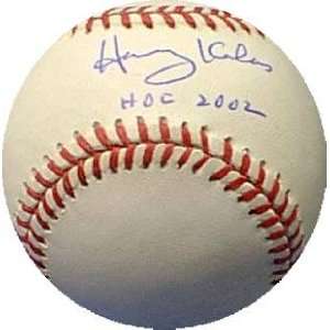  Harry Kalas autographed Baseball inscribed HOF 2002 