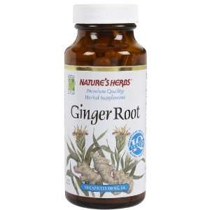  Natures Herbs Ginger Root   100 Capsules Health 