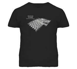 House Stark Game Of Thrones T Shirt  