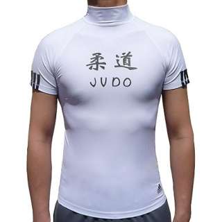 Adidas Judo Lycra Rashguard T Shirt  