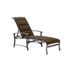  Tropitone Ovation Padded Sling Aluminum Patio Chaise Textured 