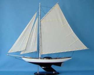 Modern Decor Sloop 40 Model Sailboat Nautical Decor  