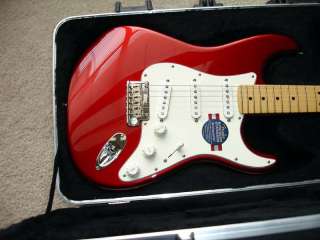   American Stratocaster Candy Apple Metallic Red Electric Guitar TSA