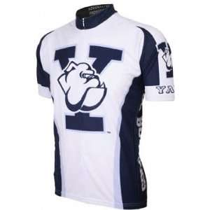 Yale Bulldogs Short Sleeve Cycling Jersey  Sports 
