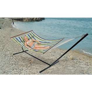 Stansport Double Cotton Hammock w/stand 
